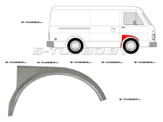 Арка передняя, задняя часть, под дверь (правая) заводской штамп