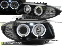 Передние фары ANGEL EYES BLACK