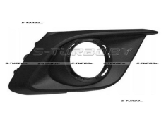 Решетка в бампер (правая) с отв. под противотуманку, с отв. под хром. рамку