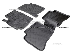 Коврики модельные полиуретановые в салон (высокий борт)