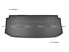 Коврик в багажник модельный полиуретановый, разложенный 3-й ряд