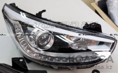 Передняя фара (правая) линзовая, светодиодная, RUSSIA / EURO-type