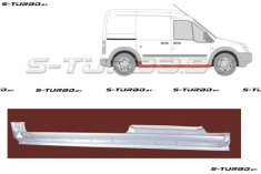 Порог (правый) 4 дв, длинная база (для моделей с раздвижной дверью) полный профиль, заводской штамп