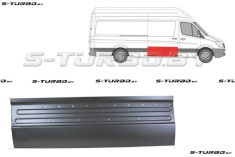 Дверь боковая сдвижная (правая) наружная часть, средняя / длинная / maxi длинная база, 48 см, заводской штамп