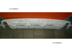 Накладка заднего бампера SR (под двойной выхлоп с одиночными насадками)