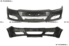 Бампер передний (черный) с отв. под омыватели