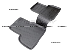 Коврики модельные полиуретановые в салон (высокий борт), задний ряд