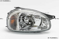 Передняя фара (правая) ручная, прозрачное стекло