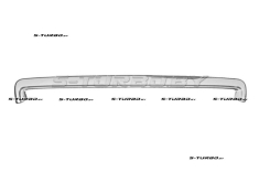 Накладка капота, хром