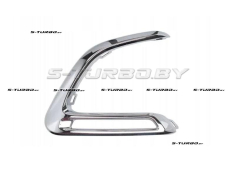 Накладка решетки бампера (левая) хром