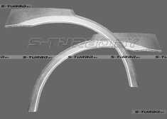 Арка задняя (левая) ремкомплект