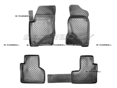 Коврики модельные полиуретановые в салон (высокий борт)