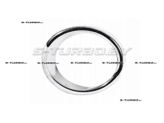 Рамка противотуманной фары (левая) хром