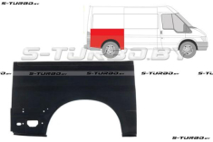 Крыло заднее (правое) средняя база, до стекла, 98 см, заводской штамп