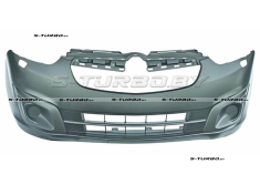 Бампер передний (грунтованный) с отв. под омыватели, без отв. под противотуманки