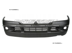 Бампер передний (черный) с отв. под противотуманки