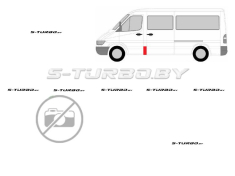 Центральная стойка (левая) 35 см высота, до лючка, ремкомплект