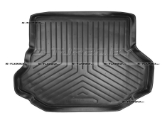 Коврик в багажник модельный полиуретановый