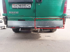 Дверь задняя (правая) распашная, наружная часть, 20 см, ремкомплект