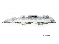 Накладка решетки бампера (левая) хром, для версии amg-type