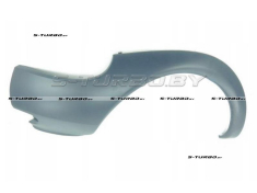 Бампер передний (серый), левая часть