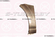 Крыло переднее (левое) нижняя часть, оцинкованная сталь, заводской штамп