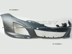 Бампер передний (грунтованный) без отв. под омыватели, без отв. под парктроники, EURO-TYPE