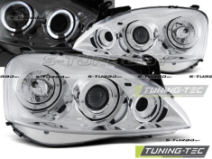 Передние фары ANGEL EYES CHROME