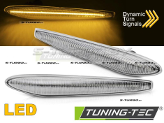 Повторители поворота WHITE LED SEQ (диодные)