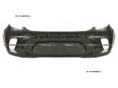 Бампер задний (черный) с решеткой