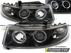 Передние фары ANGEL EYES BLACK