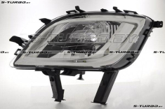 Противотуманная фара + поворот (левая) хром