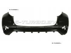 Бампер задний (черный) без отв. под парктроники, верхняя часть