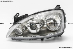 Передняя фара (левая) линзованная, H7/H7