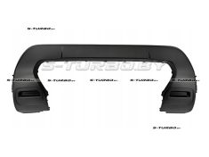 Накладка переднего бампера (черная)