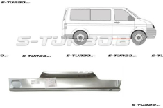 Порог (правый) под переднюю дверь, заводской штамп