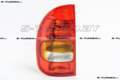 Задний фонарь (левый) красный, с желтым поворотом