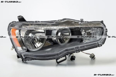 Передняя фара (правая) серый корпус, электрическая, EURO-type