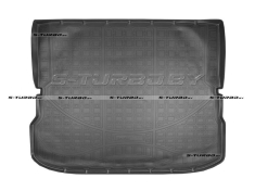 Коврик в багажник модельный полиуретановый, сложенный 3-й ряд