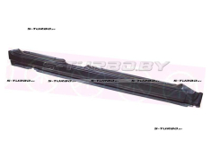 Порог (правый) полный профиль, заводской штамп