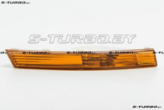 Указатель поворота в бампер (правый) желтый