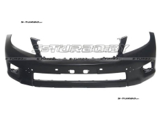 Бампер передний (черный) без отв. под омыватели, без отв. под парктроники