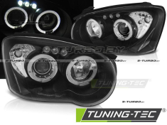 Передние фары ANGEL EYES BLACK