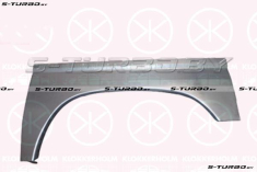 Арка задняя (левая) заводской штамп