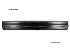 Бампер передний (черный) центральная часть