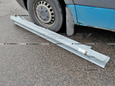 Порог (правый) полный профиль, заводской штамп