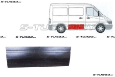 Дверь боковая сдвижная (правая) наружная часть, 30 см, заводской штамп