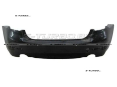 Бампер задний (грунтованный) с отв. под парктроники, без отв. под молдинги, без отв. для ассистента парковки