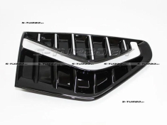 Решетка в бампер (левая) с отв. под противотуманку