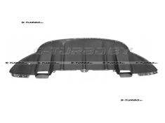 Спойлер переднего бампера (центральный) текстурный